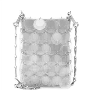 Paco Rabanne 1969 Clear Sequin Mini